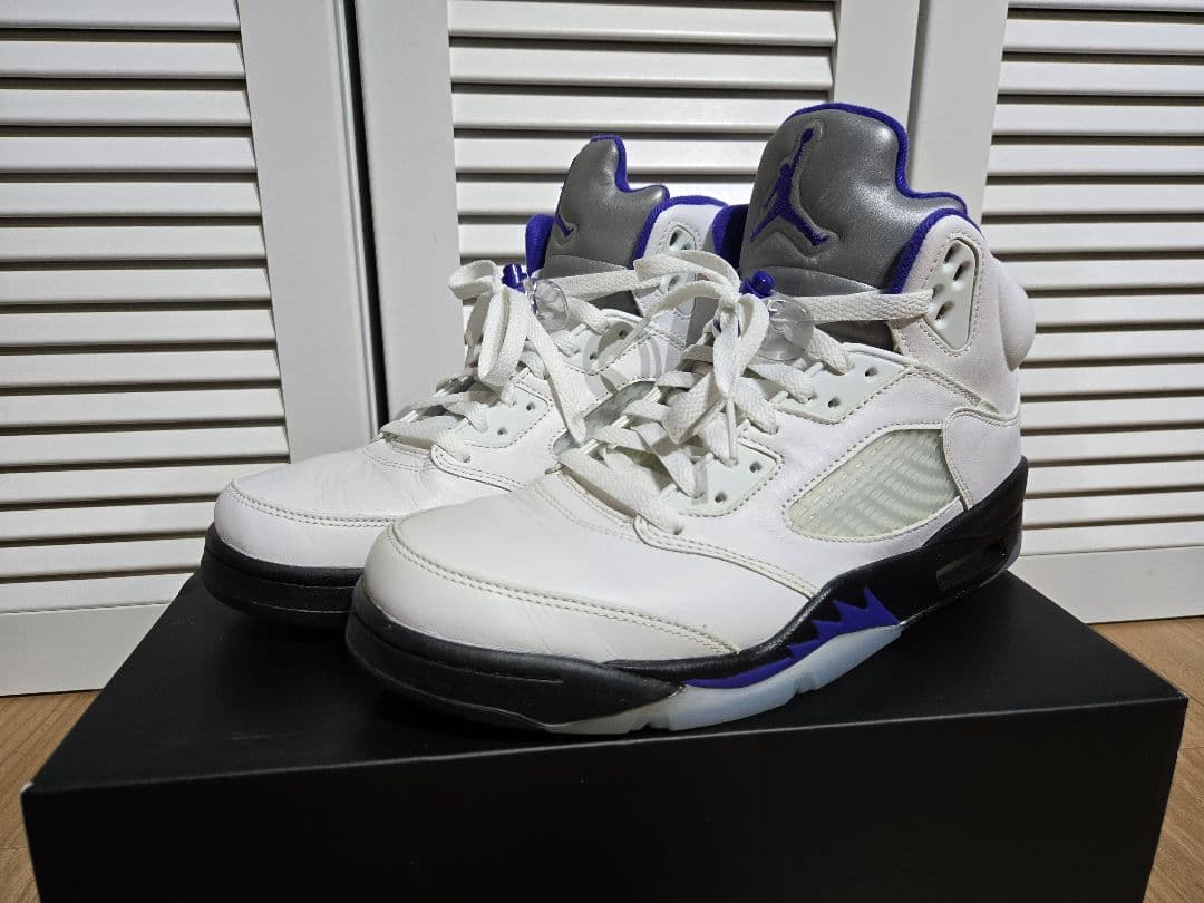 靴 NIKE AIR JORDAN 5 RETRO Dark Concord