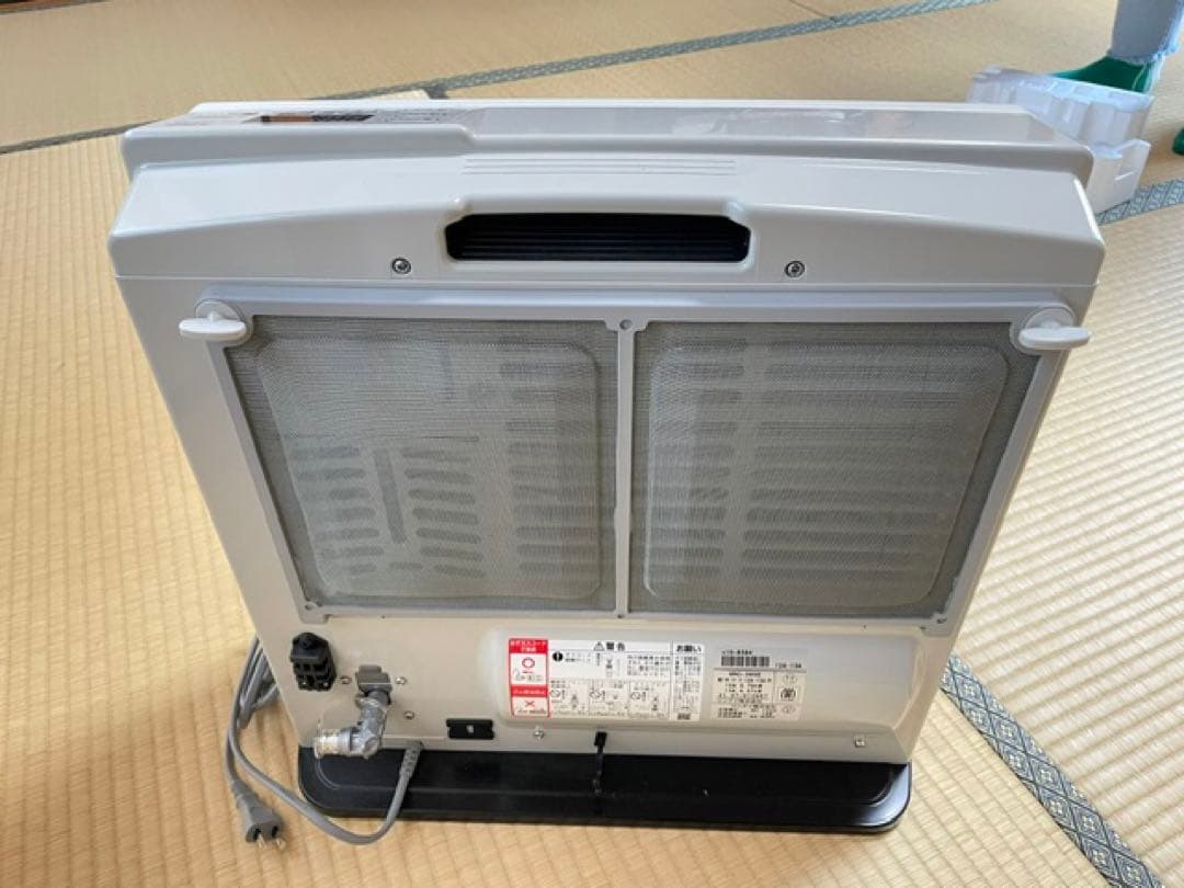 美品　リンナイRinnai ガスファンヒーター　ホワイト　SGF-409R