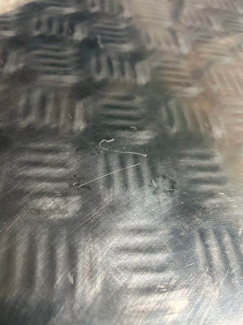 ジムニーjb23☆ -アルミ製縞柄鉄板調 - 頭上ルームラック送料込み♪♪♪