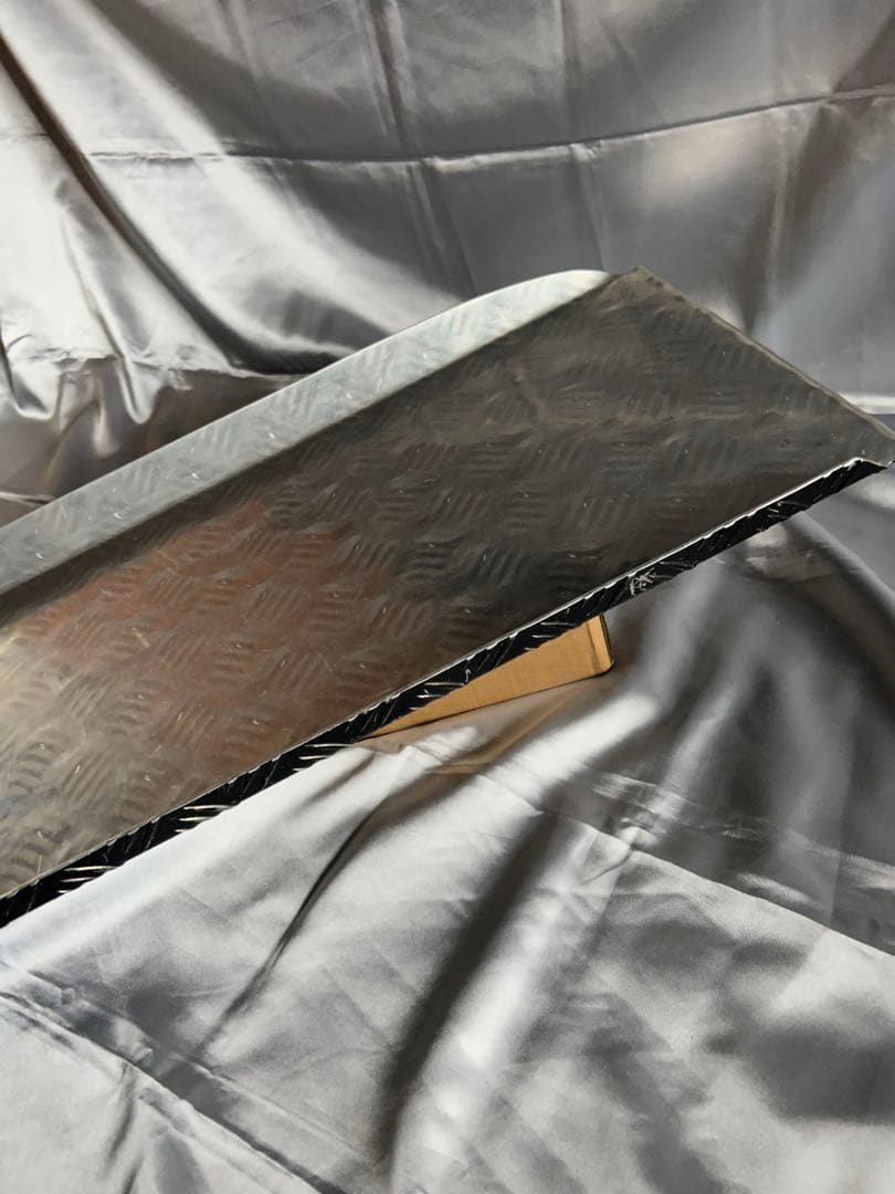 ジムニーjb23☆ -アルミ製縞柄鉄板調 - 頭上ルームラック送料込み♪♪♪