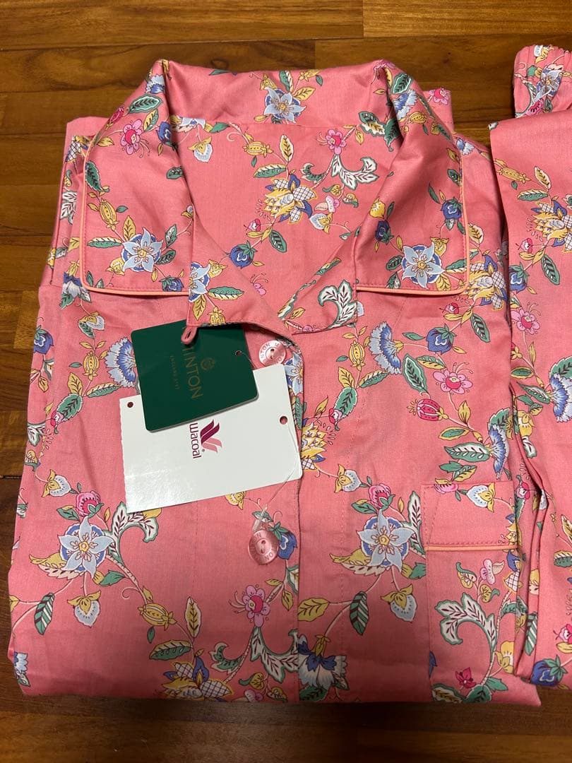 ワコール　ミントン　WACOAL MINTONパジャマ　ルームウェアMサイズ前開