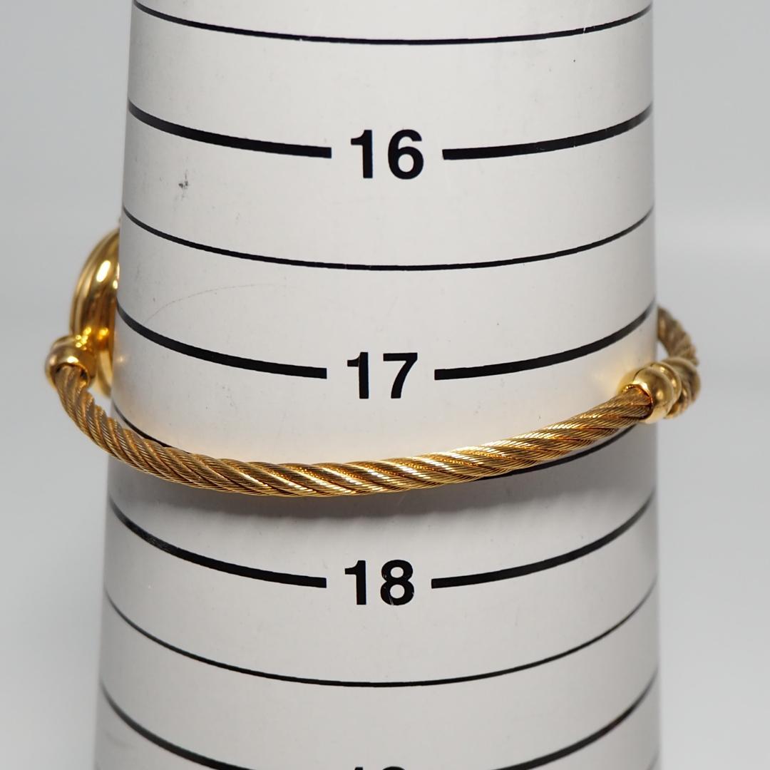 美品 グッチ GUCCI バングルウォッチ ネイビー文字盤 腕時計 F608