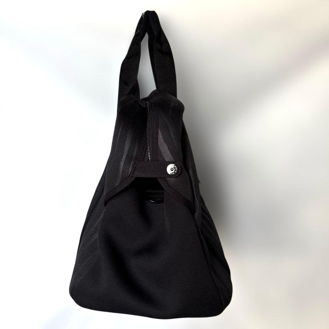 Stella McCartney 黒ゼブラ スポーツバッグ