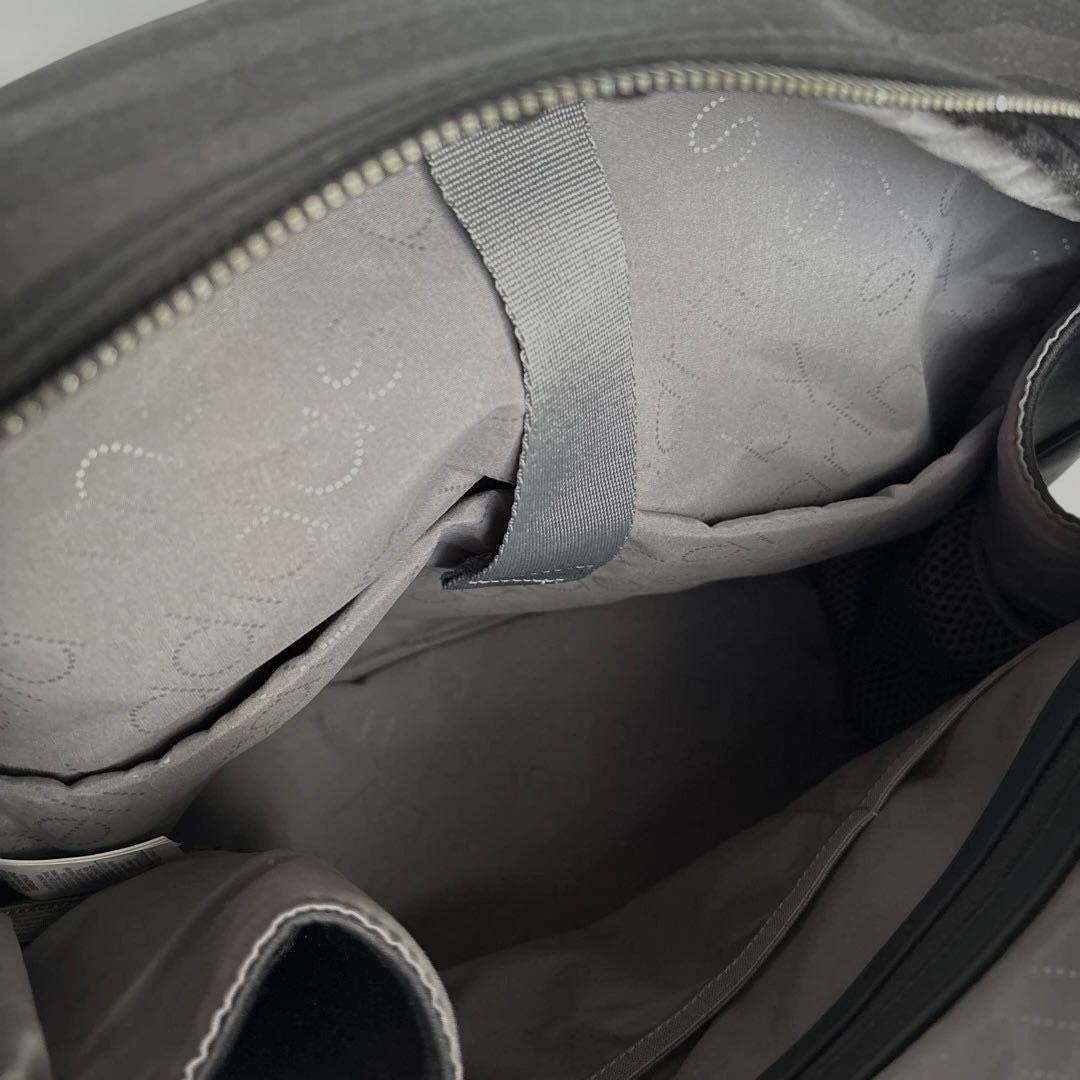 Stella McCartney 黒ゼブラ スポーツバッグ