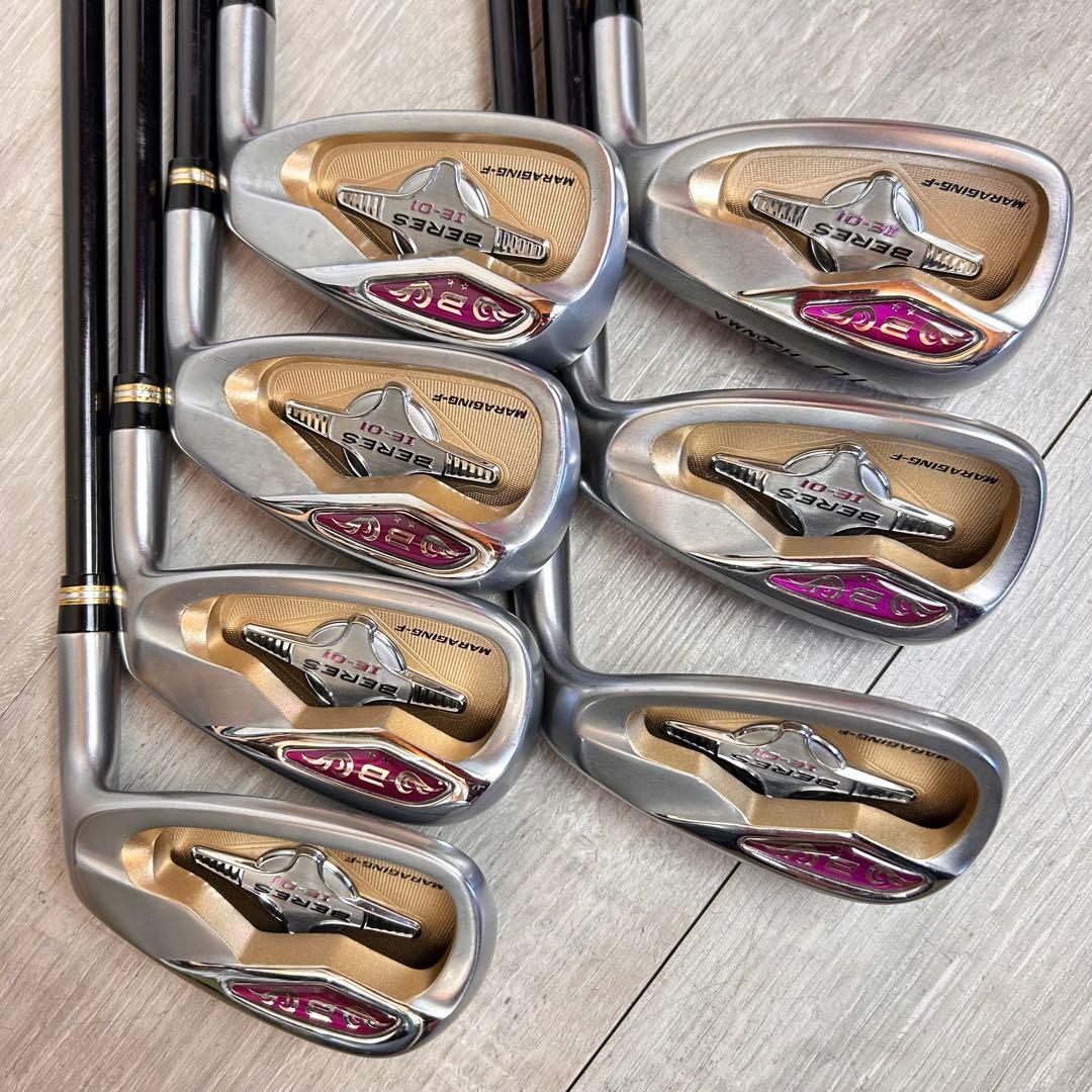 【レディース右】ホンマBERES 超豪華アイアンセット 7本 星2 ARMRQ6