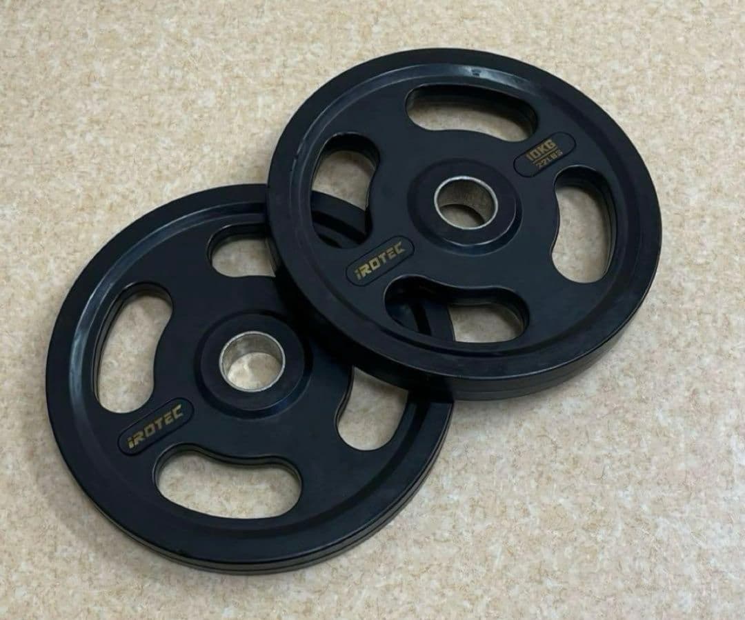 IROTEC オリンピックプレート 20kg [ 10kg x 2枚セット ]