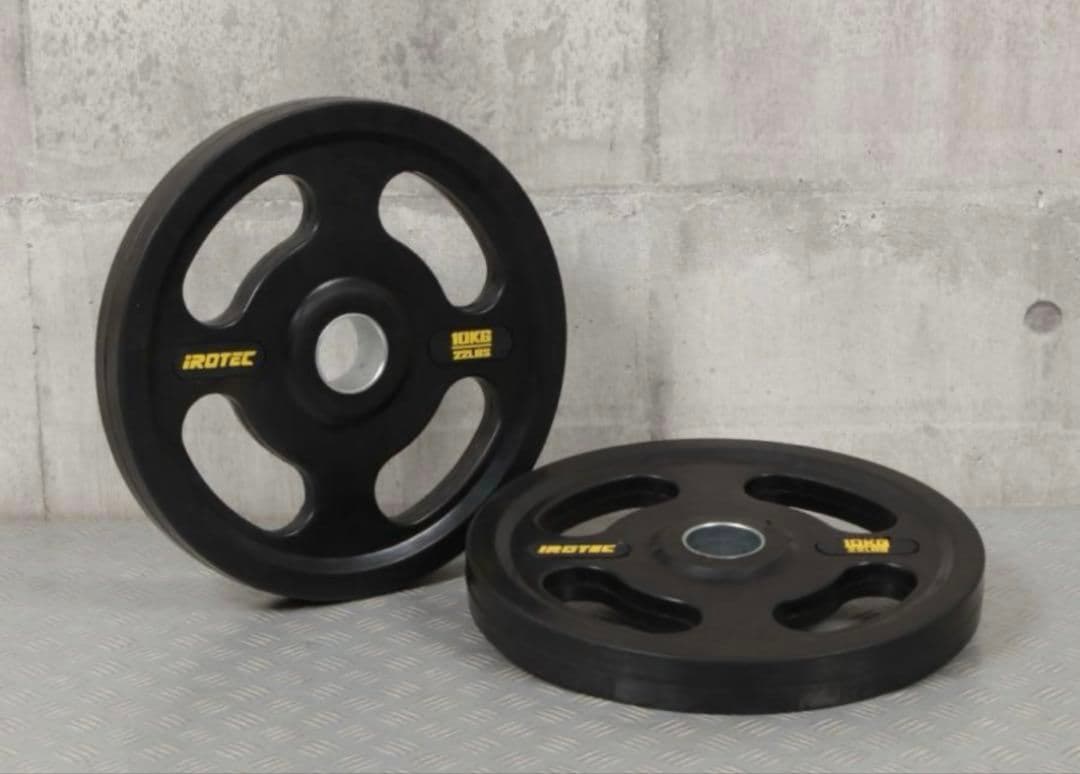 IROTEC オリンピックプレート 20kg [ 10kg x 2枚セット ]