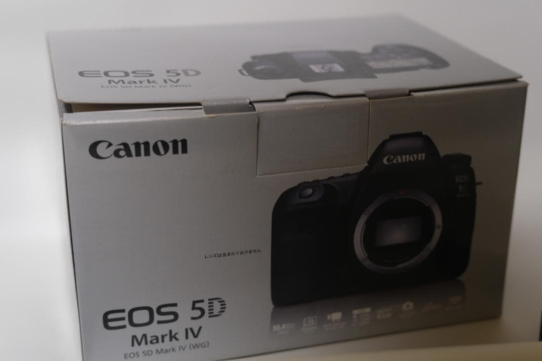 【完動品ですが】Canon 5D MarkⅣ ボディ【ジャンク扱い】