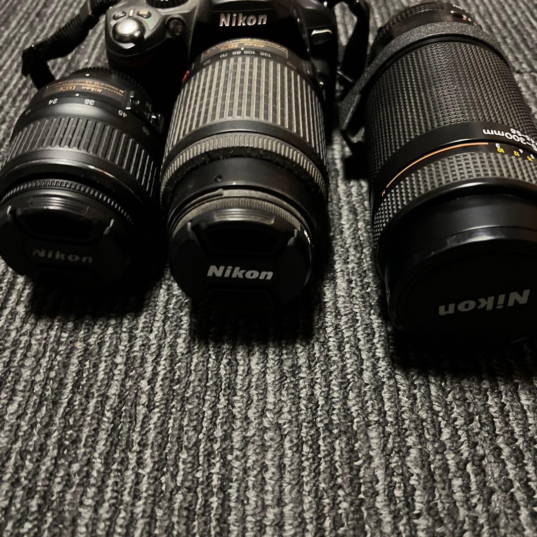 Nikon D40X カメラとズームレンズセット