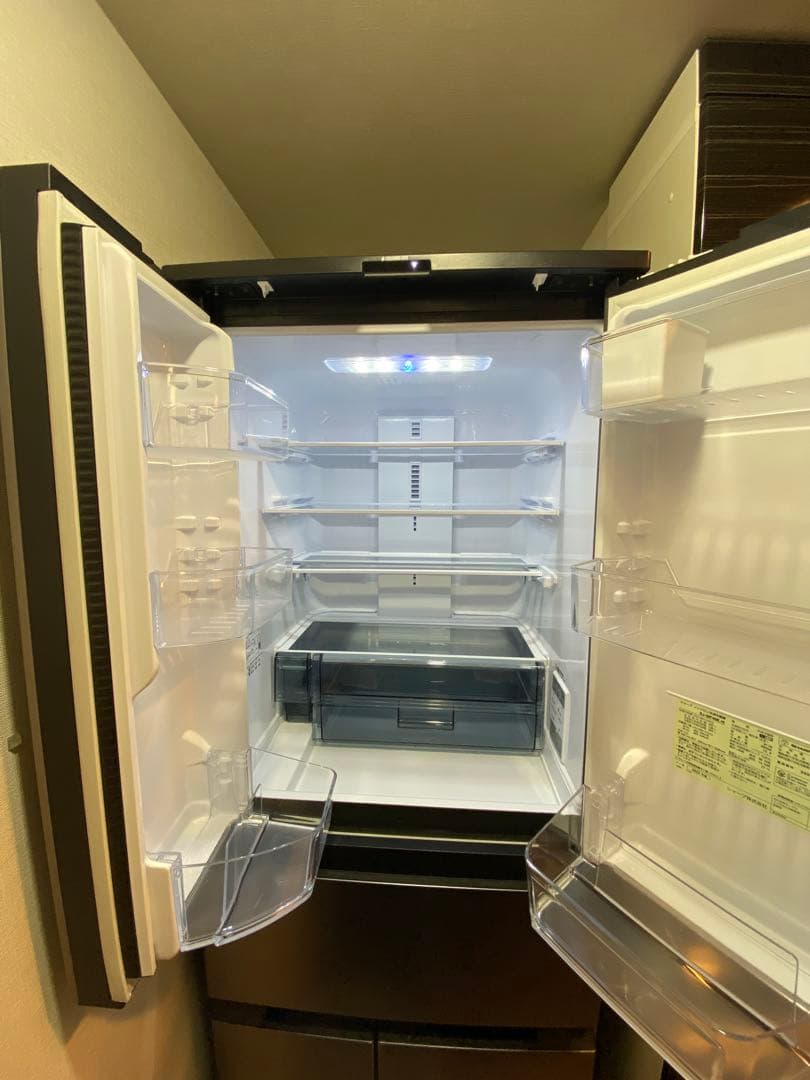 2023年製　シャープ(457L)プラズマクラスター冷蔵庫SJ-MF46K-H