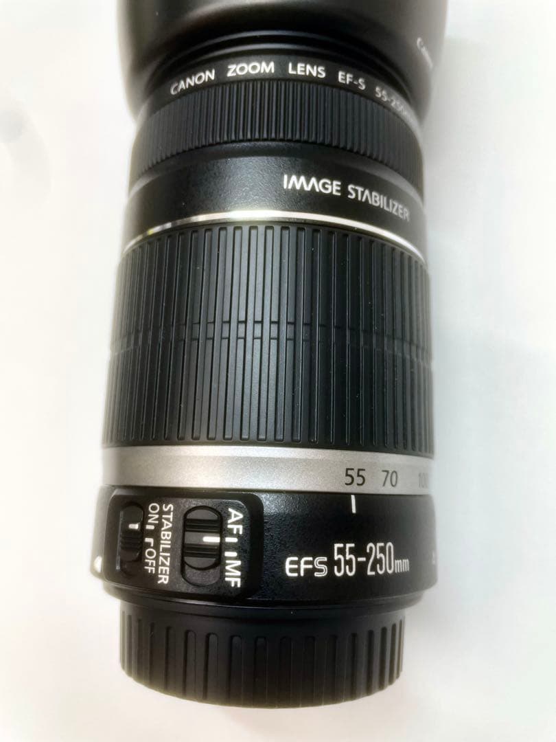 値下げ❗️Canonキャノン EFS55-250mm望遠レンズ 作動確認済み