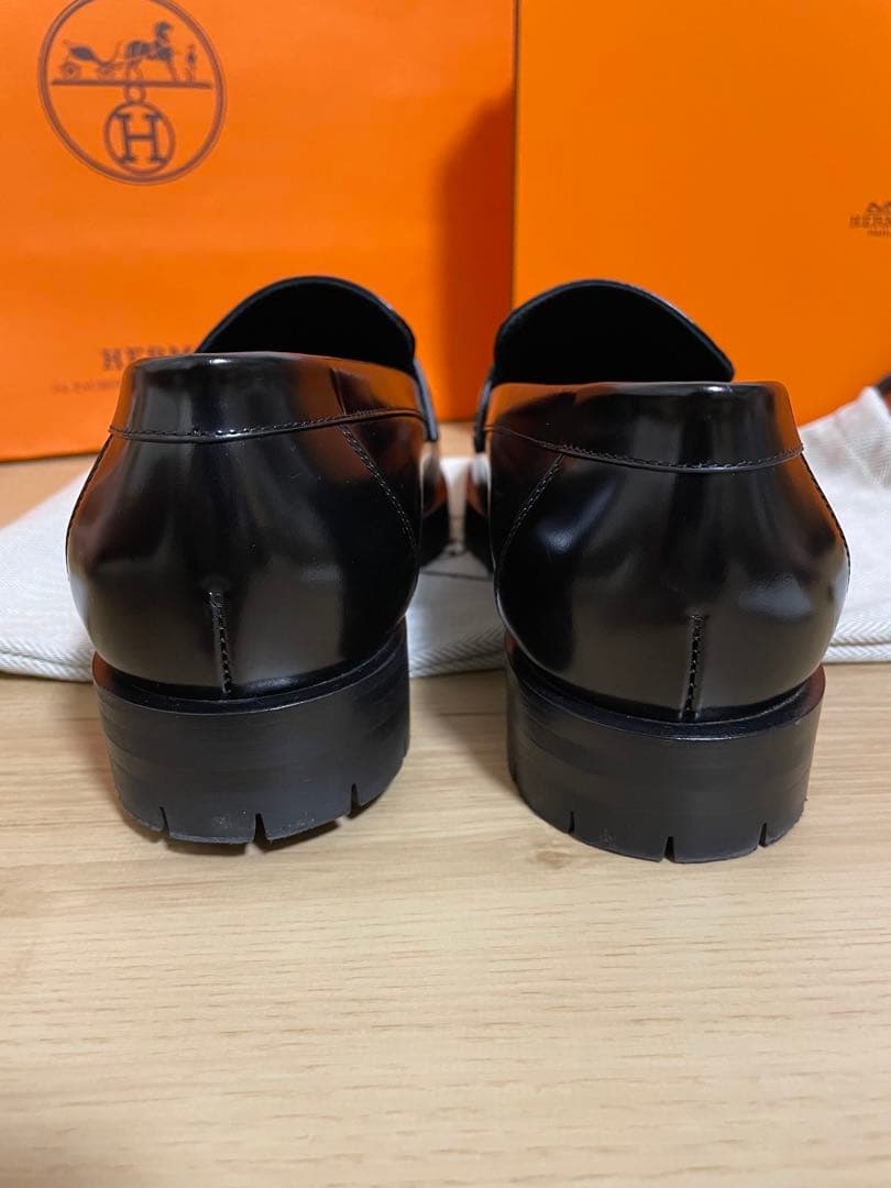 なゆ0225HERMES ローファー　レディース