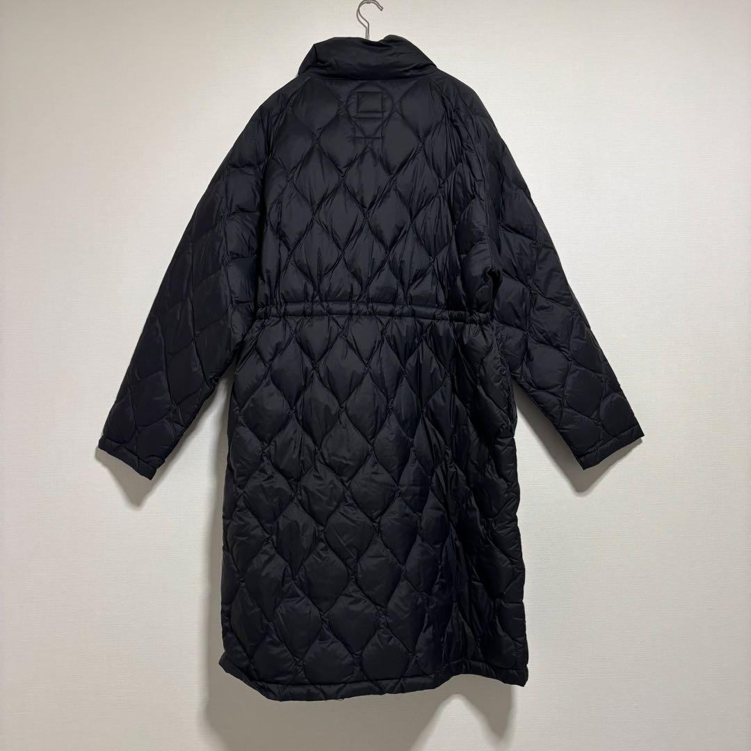美品 24AW タイオン フリークスストア別注　ロングダウンコート キルト　黒