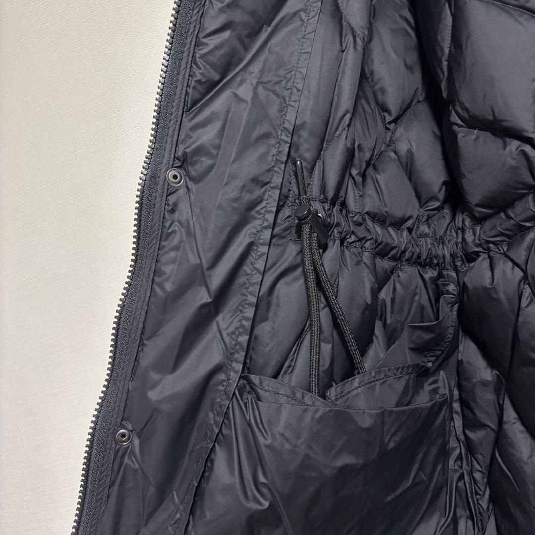 美品 24AW タイオン フリークスストア別注　ロングダウンコート キルト　黒