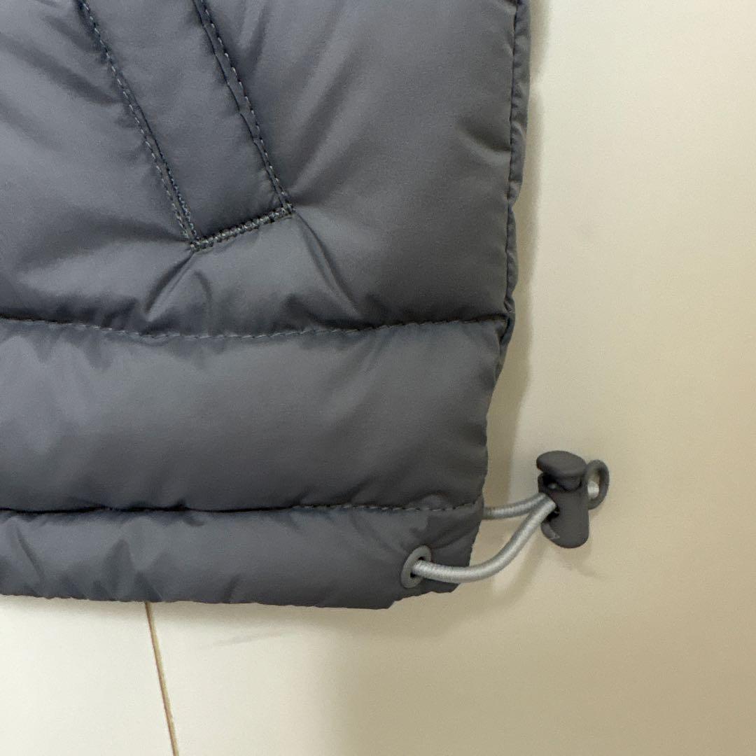 新品　DANTON グレー ダウンベスト