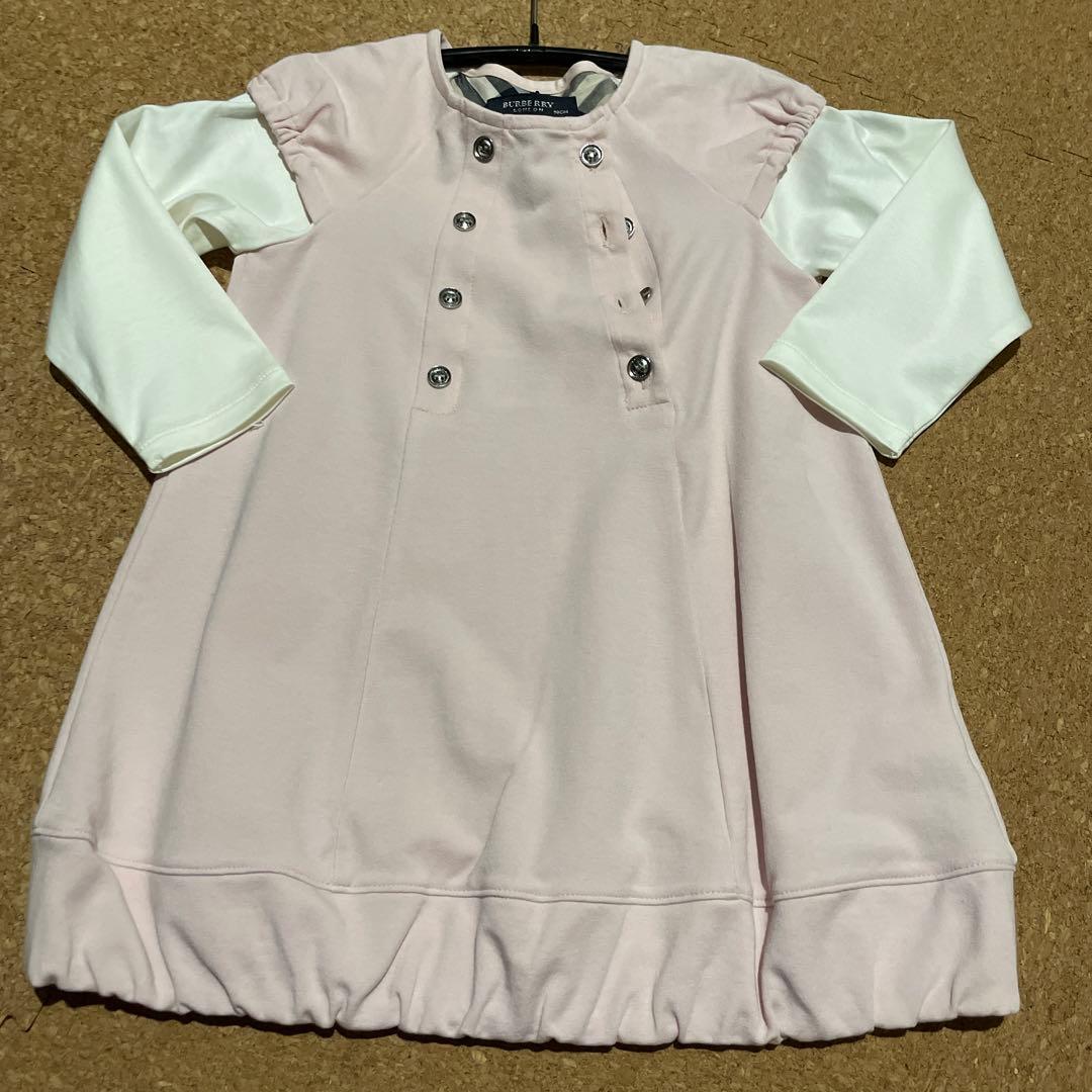 新品タグ付き　バーバリー ワンピース　90