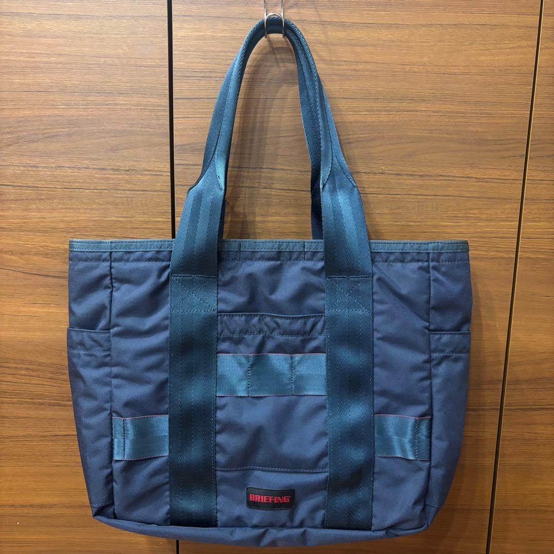 BRIEFING × green label relaxing トート　ネイビー