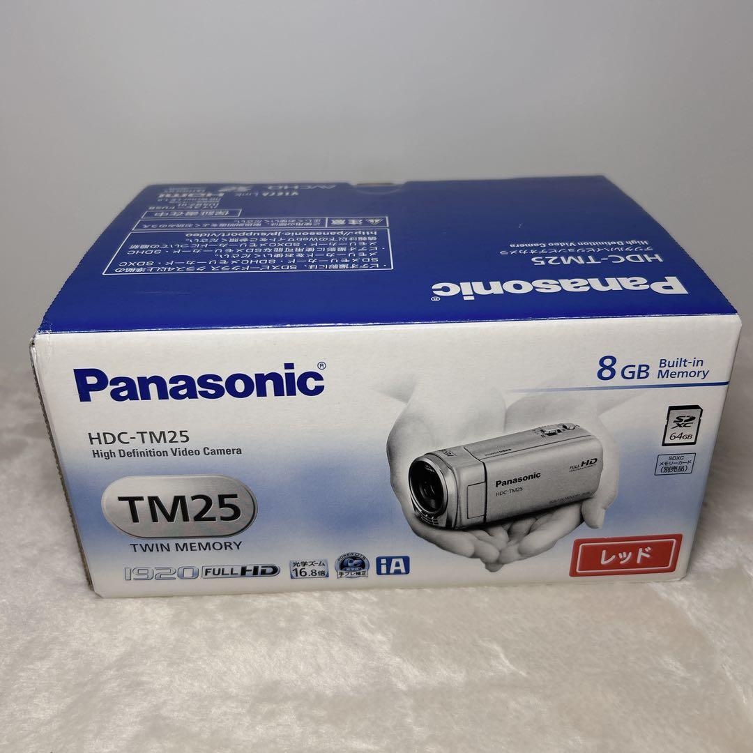 【極美品】Panasonic HDC-TM25 ビデオカメラ 8GB