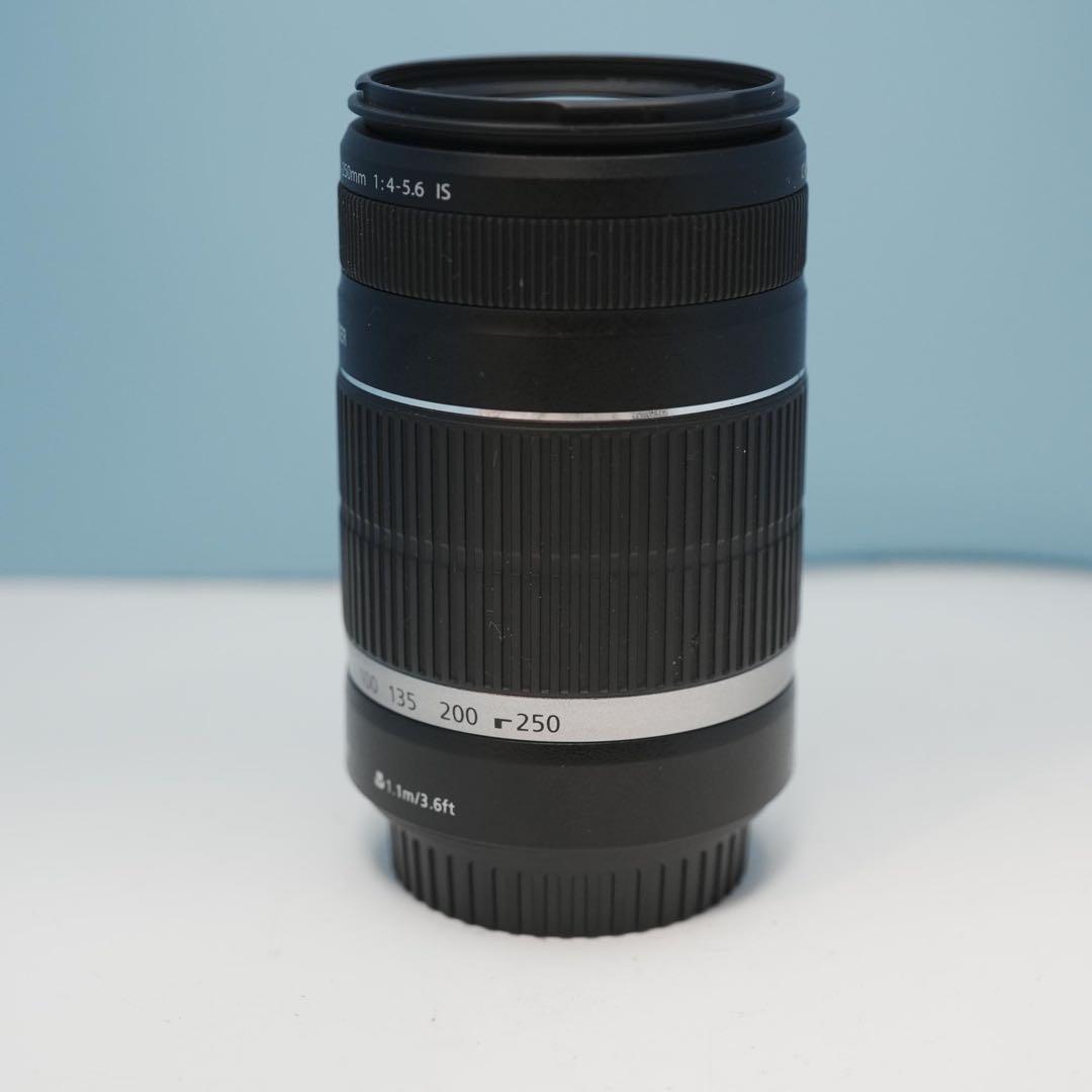 Canon純正 EF-S 55-250mm 望遠レンズ 美品 a4268