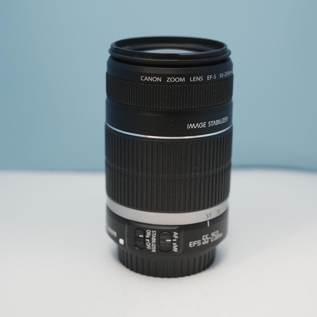 Canon純正 EF-S 55-250mm 望遠レンズ 美品 a4268