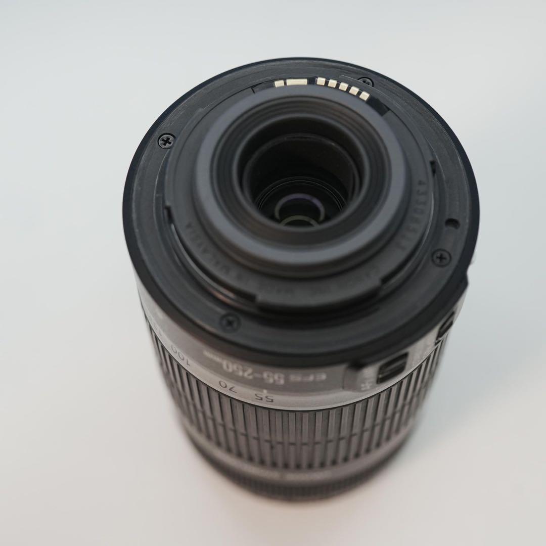 Canon純正 EF-S 55-250mm 望遠レンズ 美品 a4268