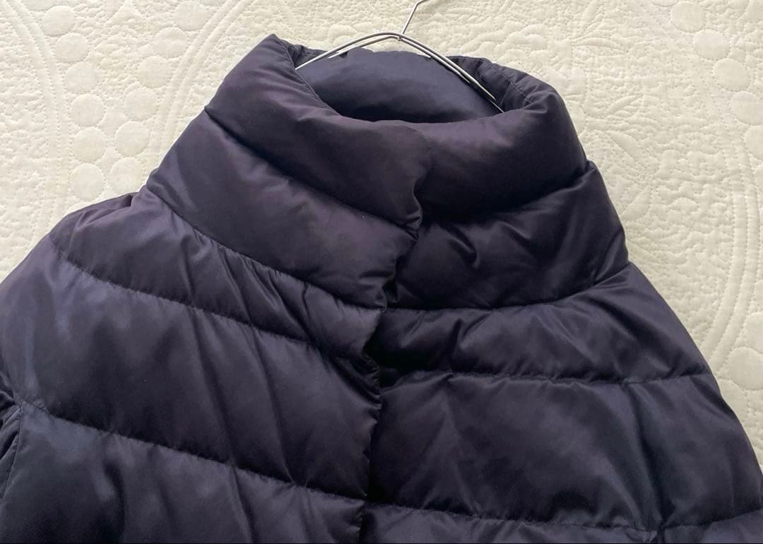 Theory スウェードタッチ　ショートダウン　スタンドボリュームカラー