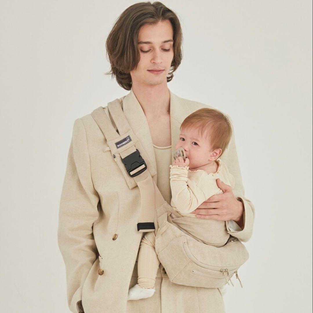 【極美品】グスケット365抱っこ紐Plus ベージュ