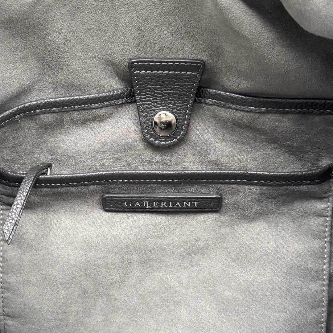 ガレリアント トートバッグ イタリア製レザー 大容量 A4