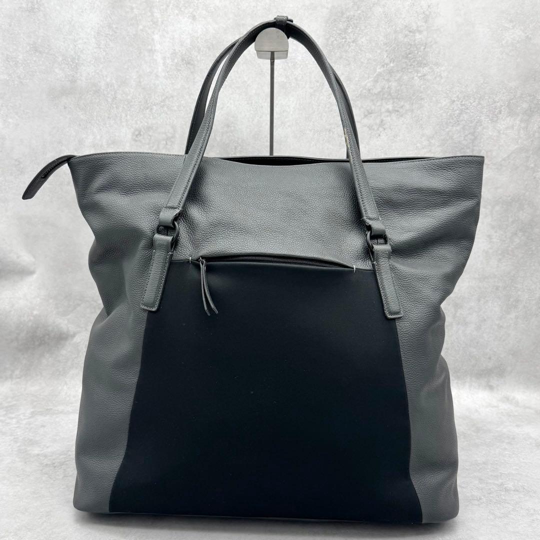 ガレリアント トートバッグ イタリア製レザー 大容量 A4