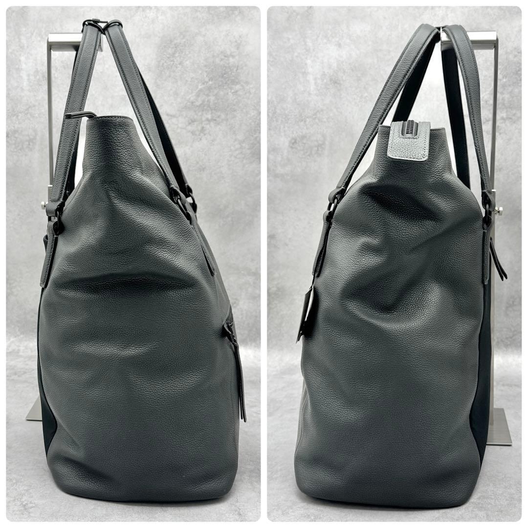 ガレリアント トートバッグ イタリア製レザー 大容量 A4