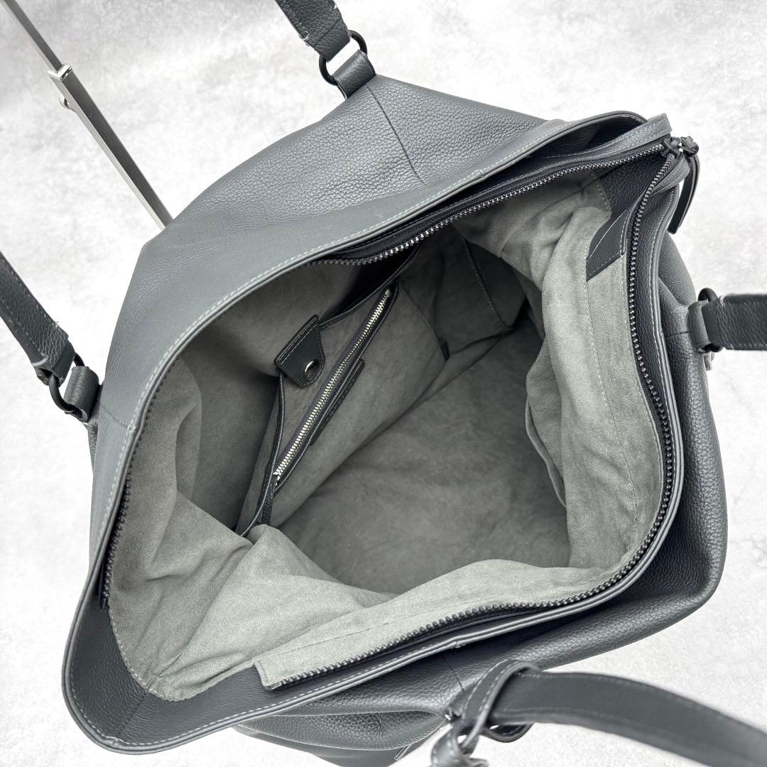 ガレリアント トートバッグ イタリア製レザー 大容量 A4