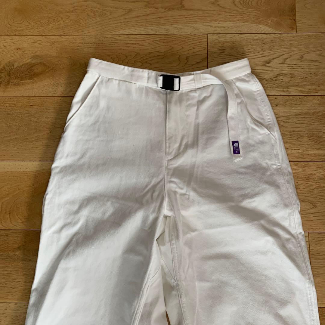 THENORTHFACE パープルレーベル ワイドデニムテーパードパンツ