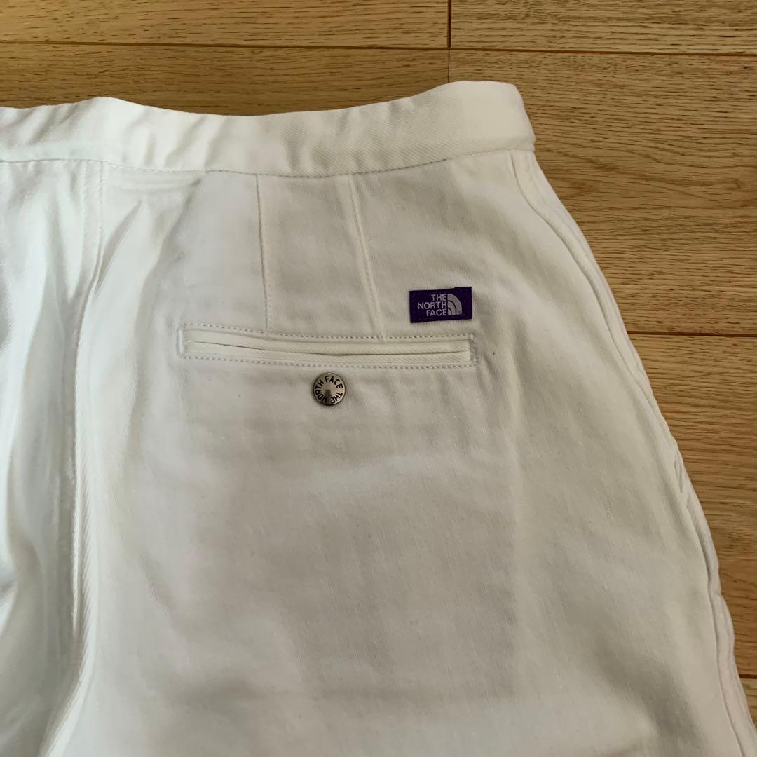 THENORTHFACE パープルレーベル ワイドデニムテーパードパンツ