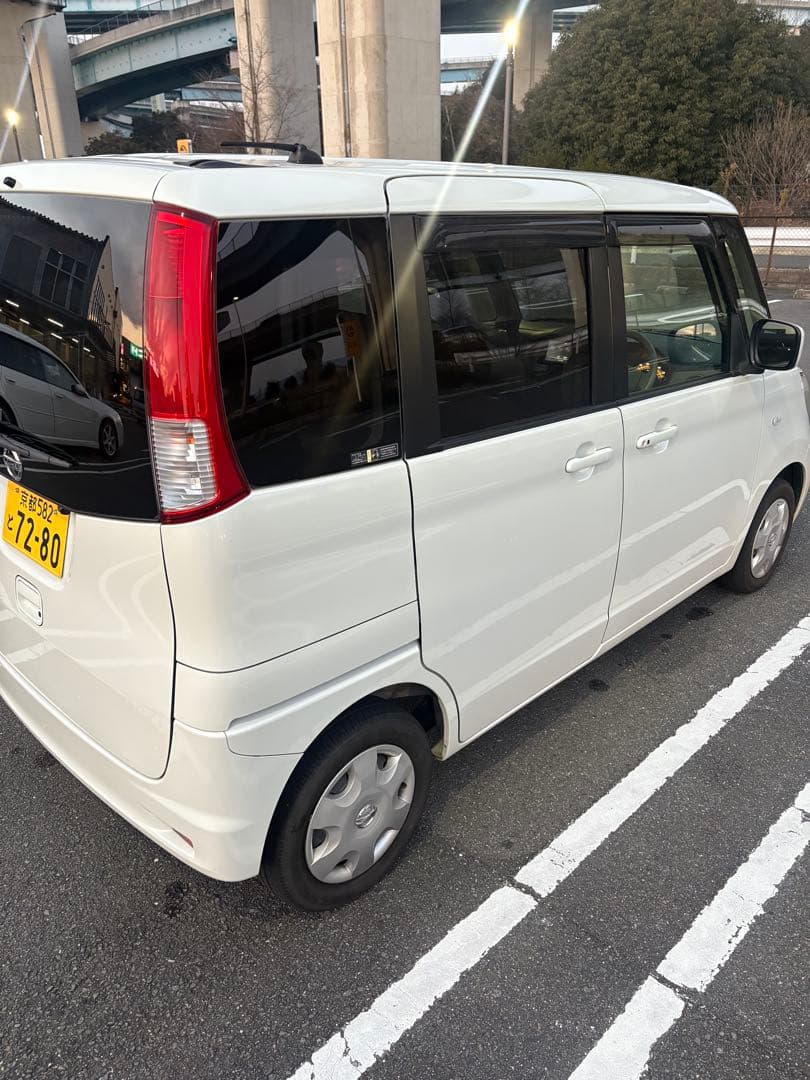 処分価格　日産ルークス　車検9年11月　低走行9万キロ代