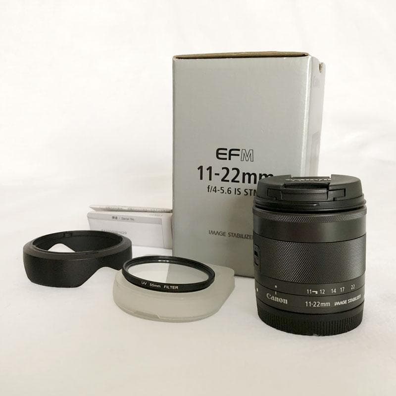 Canon EF-M 11-22mm F4-5.6 IS STM 美品 おまけ付