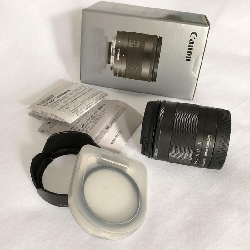 Canon EF-M 11-22mm F4-5.6 IS STM 美品 おまけ付