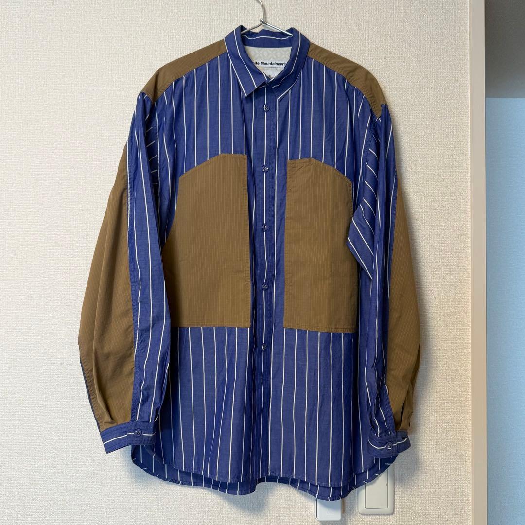 【美品】White Mountaineering 25ss シャツ サイズ3