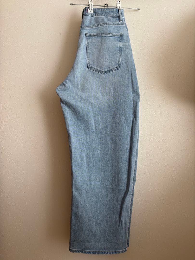 RED CARD ライトブルーデニム ワイドレッグ