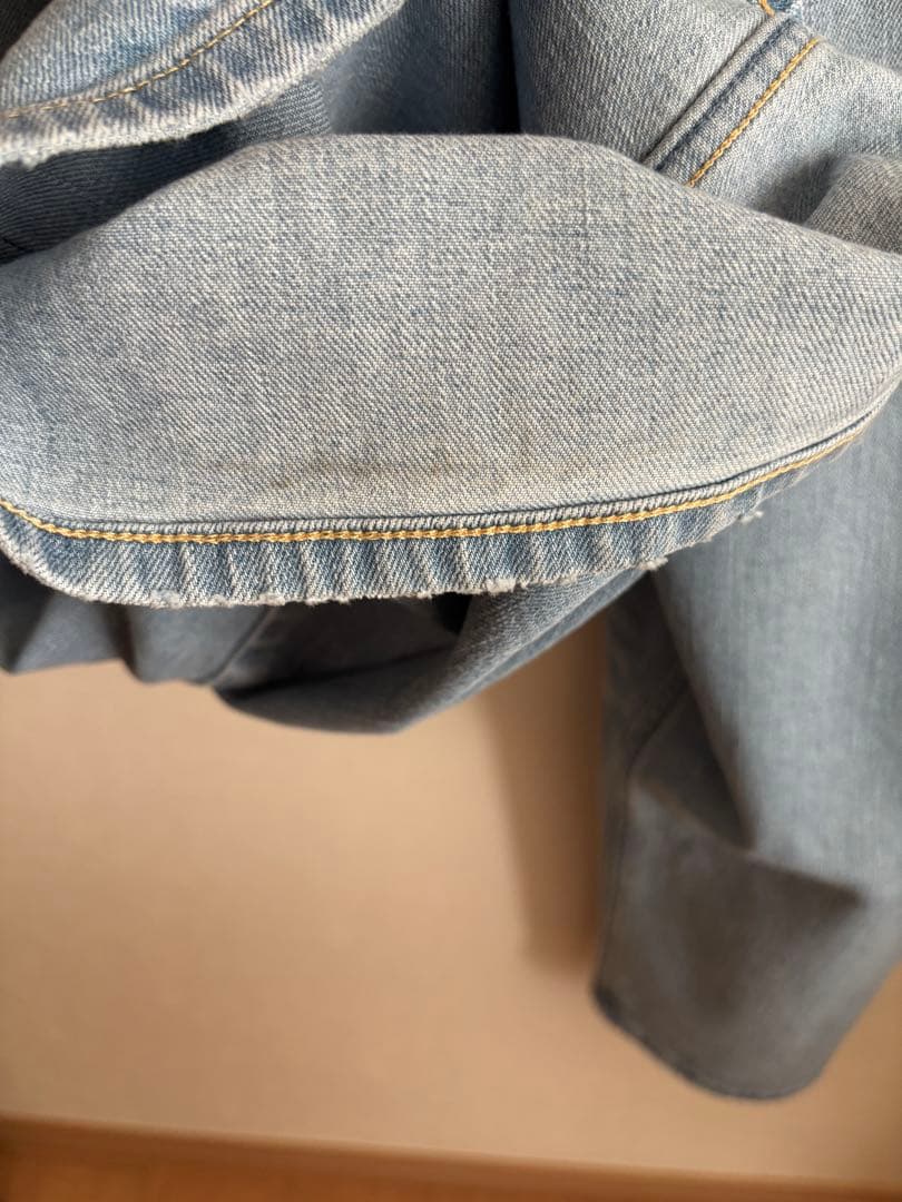 RED CARD ライトブルーデニム ワイドレッグ