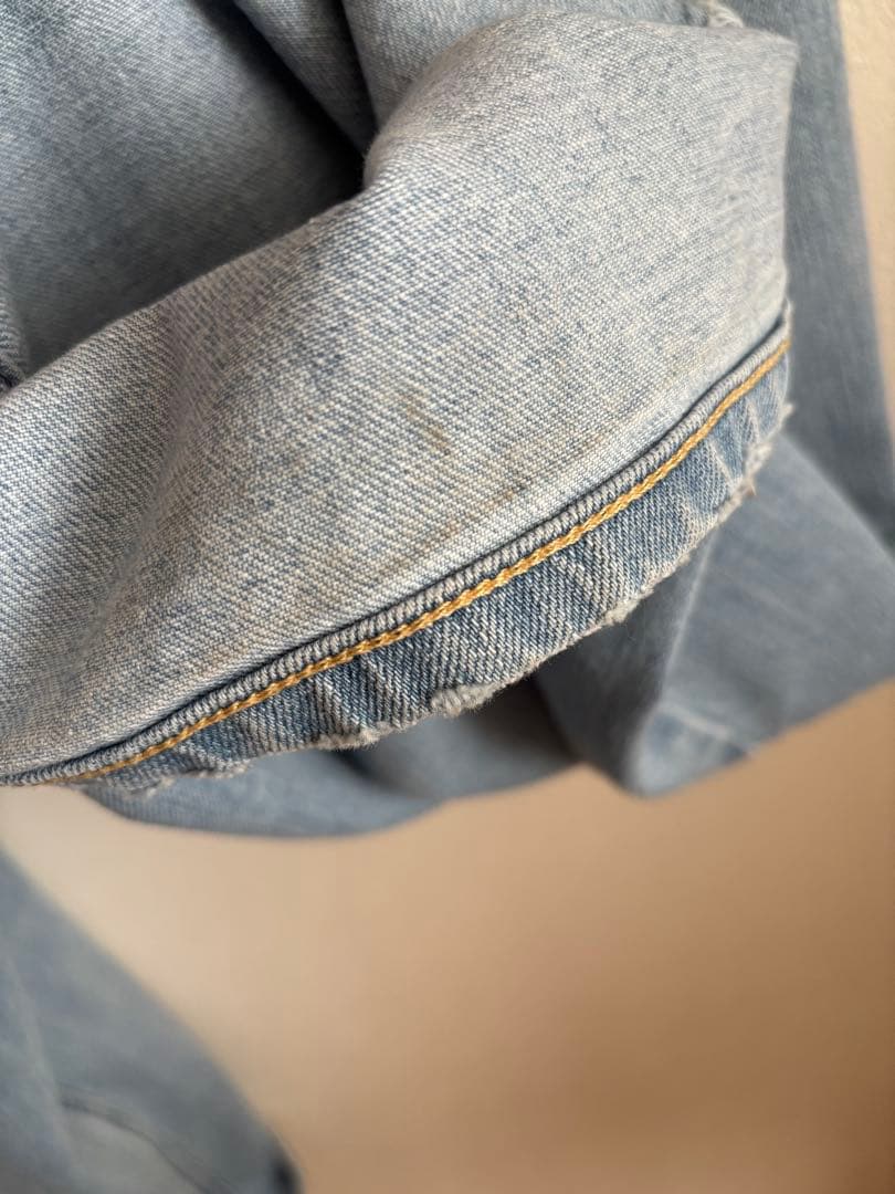 RED CARD ライトブルーデニム ワイドレッグ