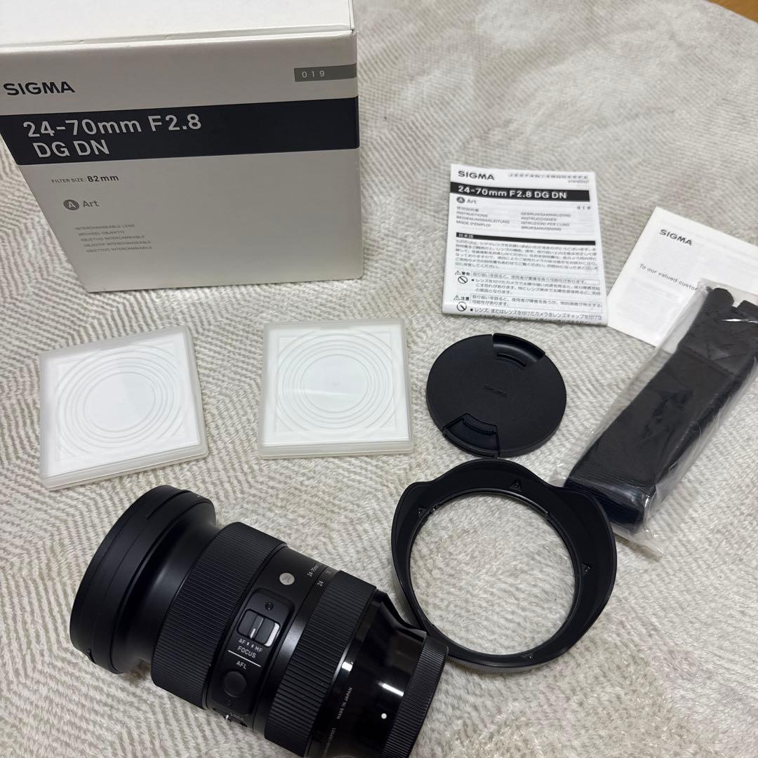SIGMA 24-70mm F2.8 DG DN ArtソニーEマウント訳あり品