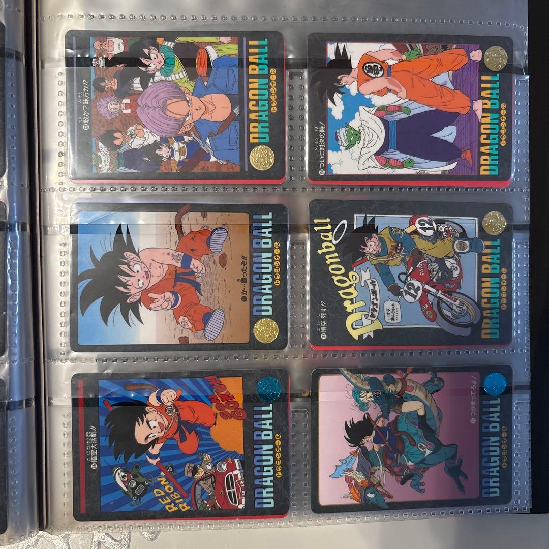 90年代　ドラゴンボールカード　　ビジュアルアドベンチャー　60枚セット