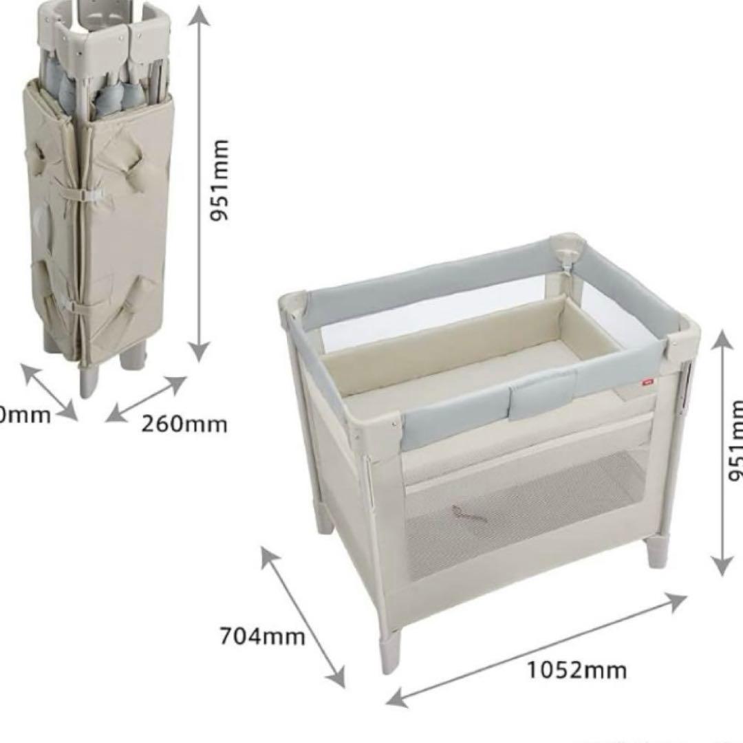 ココネルエアーAB　ベッド　グレーベア