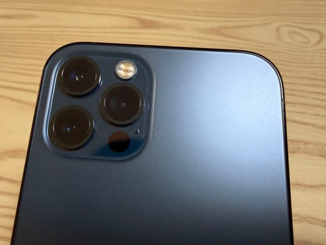 美品【パシフィックブルー】iPhone12pro 128GB版