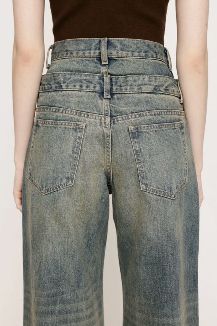 SLY LAYERED STRAIGHT PT-C 【裾上げ4.5cm】