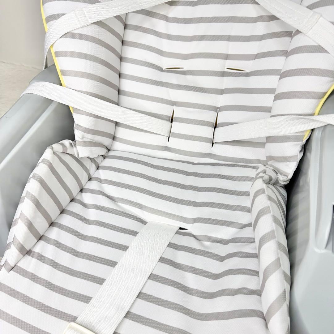 美品 Aprica ユラリズム ハイローチェア エレファントラブ 手動