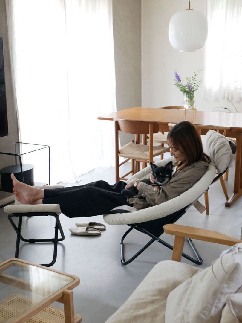 HINATA LIFE 2way フォールディングチェア コーデュロイ