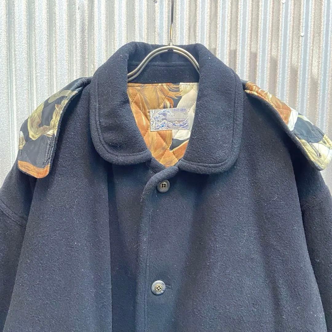 KENZO JEANS ケンゾージーンズ⭐️コート　アウター　ネイビー