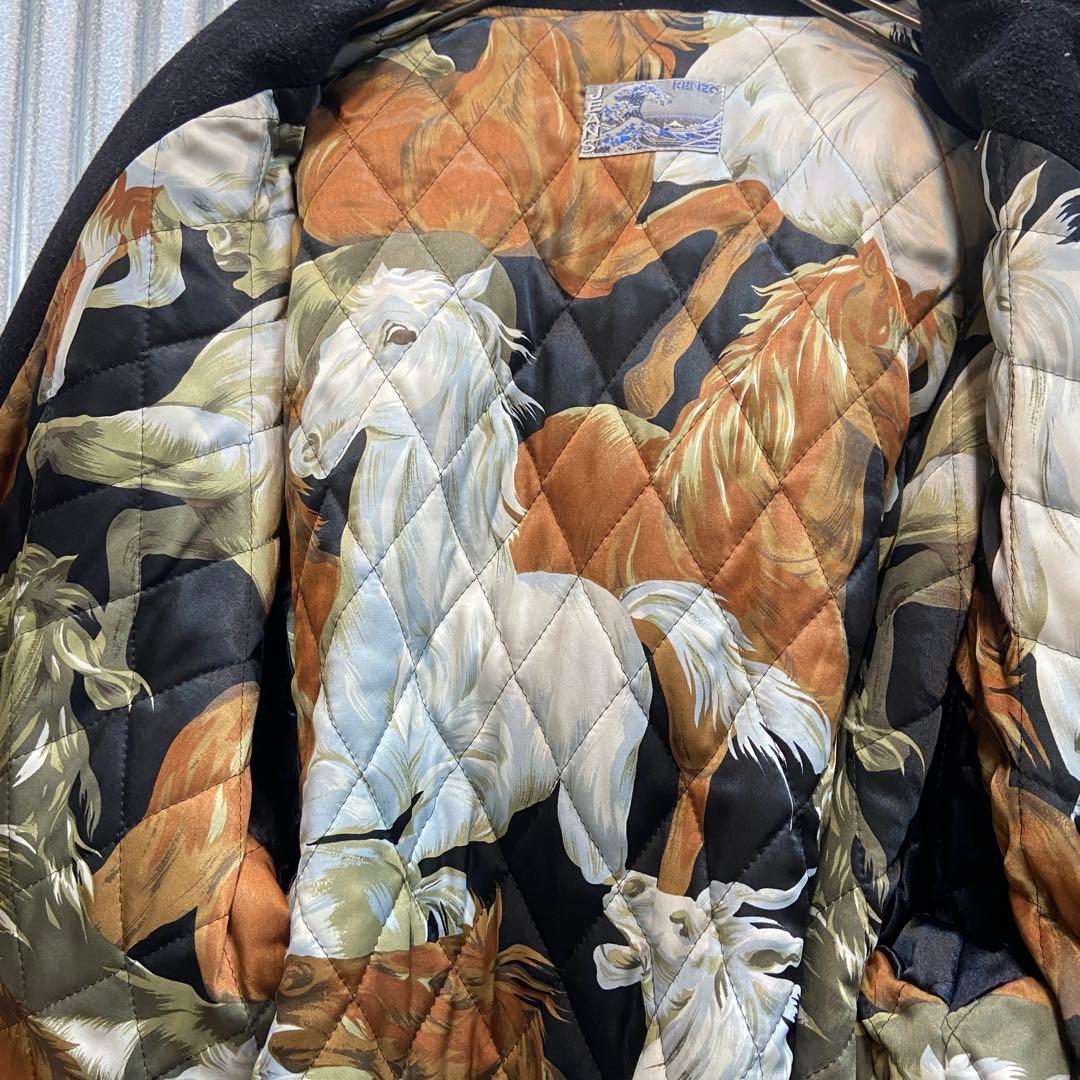 KENZO JEANS ケンゾージーンズ⭐️コート　アウター　ネイビー