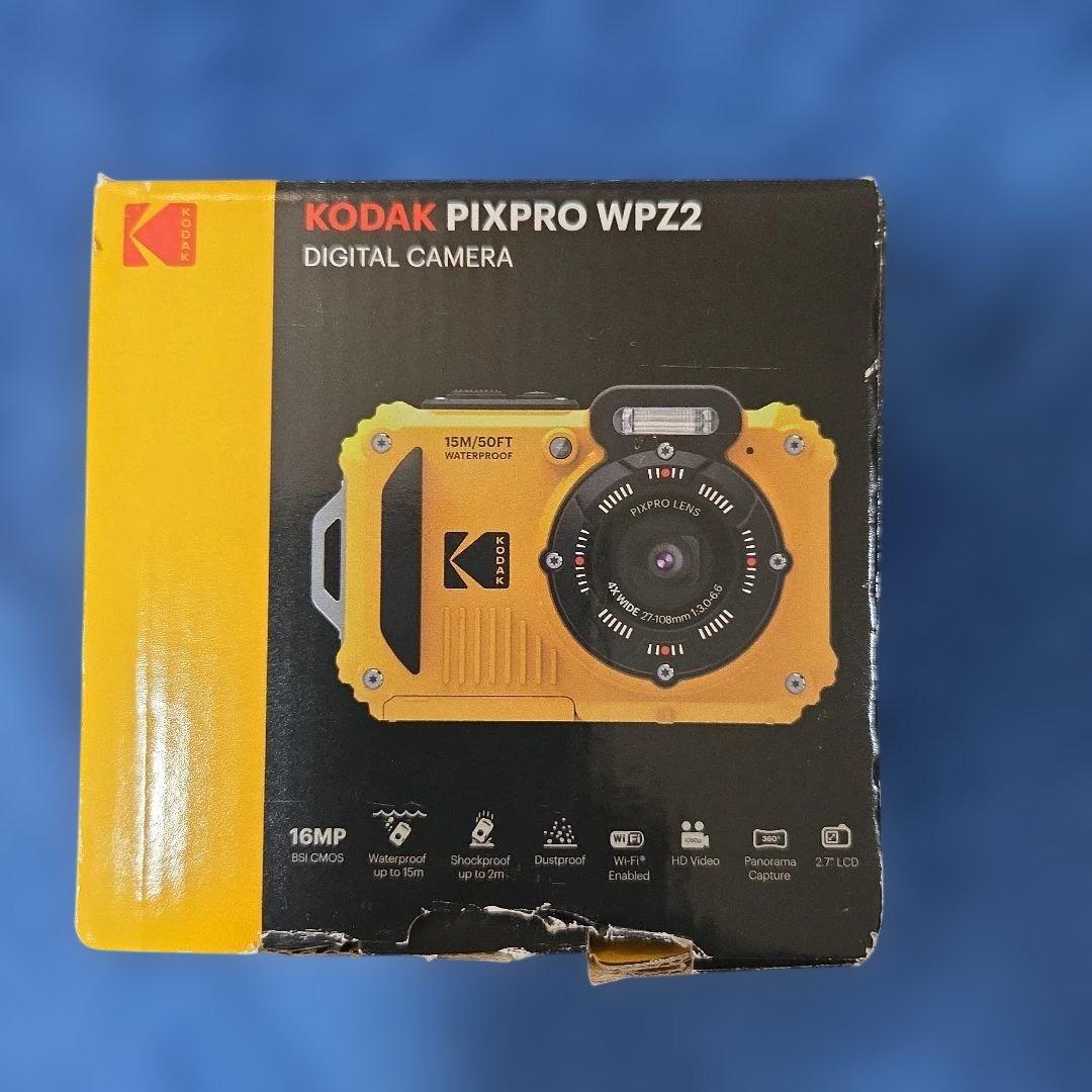Kodak PIXPRO WPZ2 イエロー 防水デジカメ